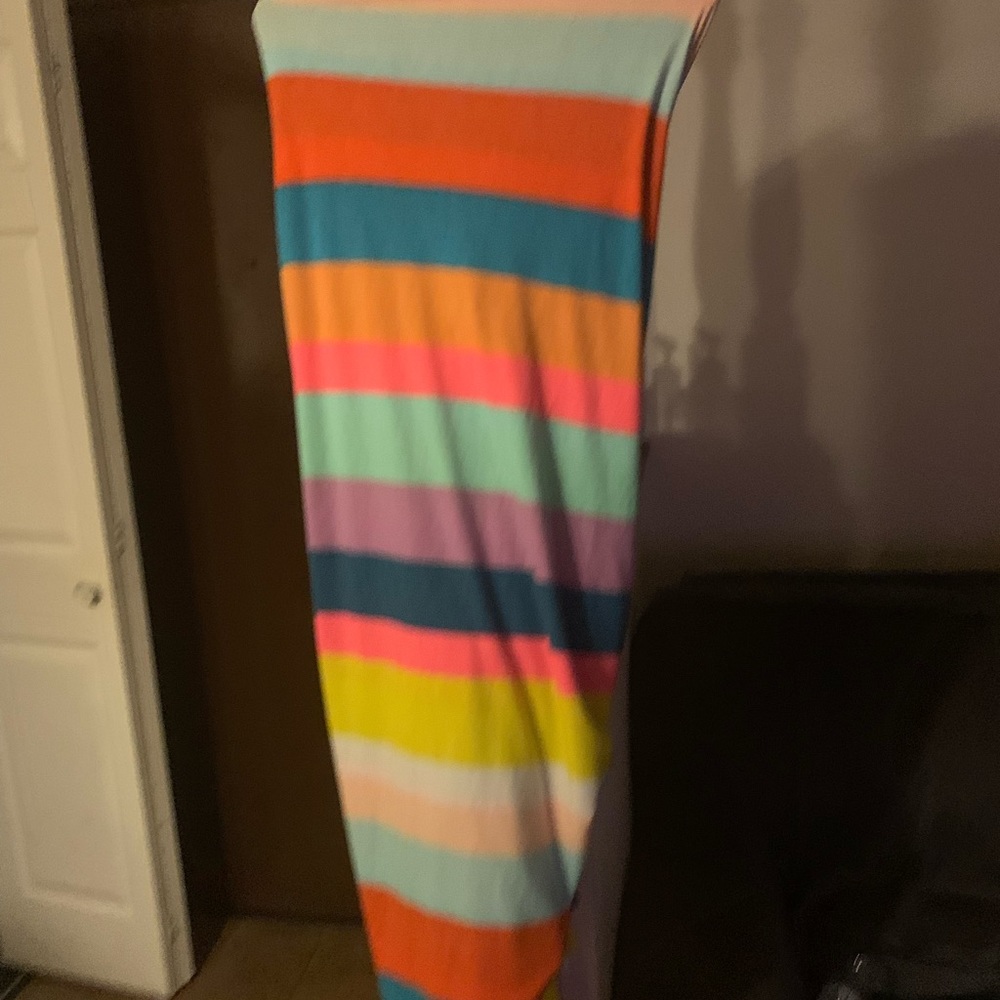 COLORFUL STRIPPED DRESS - Picture 10 of 16